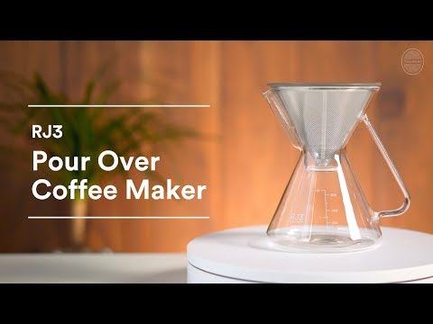 17oz Pour Over Coffee Maker with 304 Stainless Steel Filter