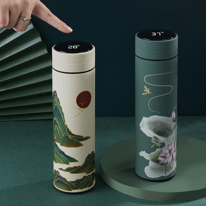 450mln Stainless Steel Intelligent Touch Display Vacuum Thermos