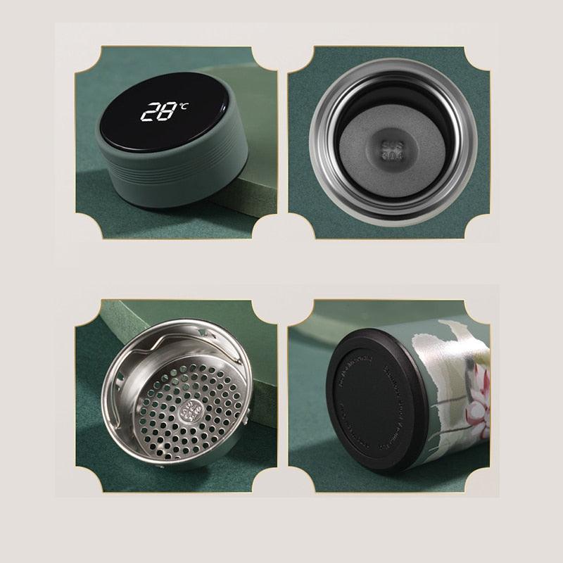 450mln Stainless Steel Intelligent Touch Display Vacuum Thermos