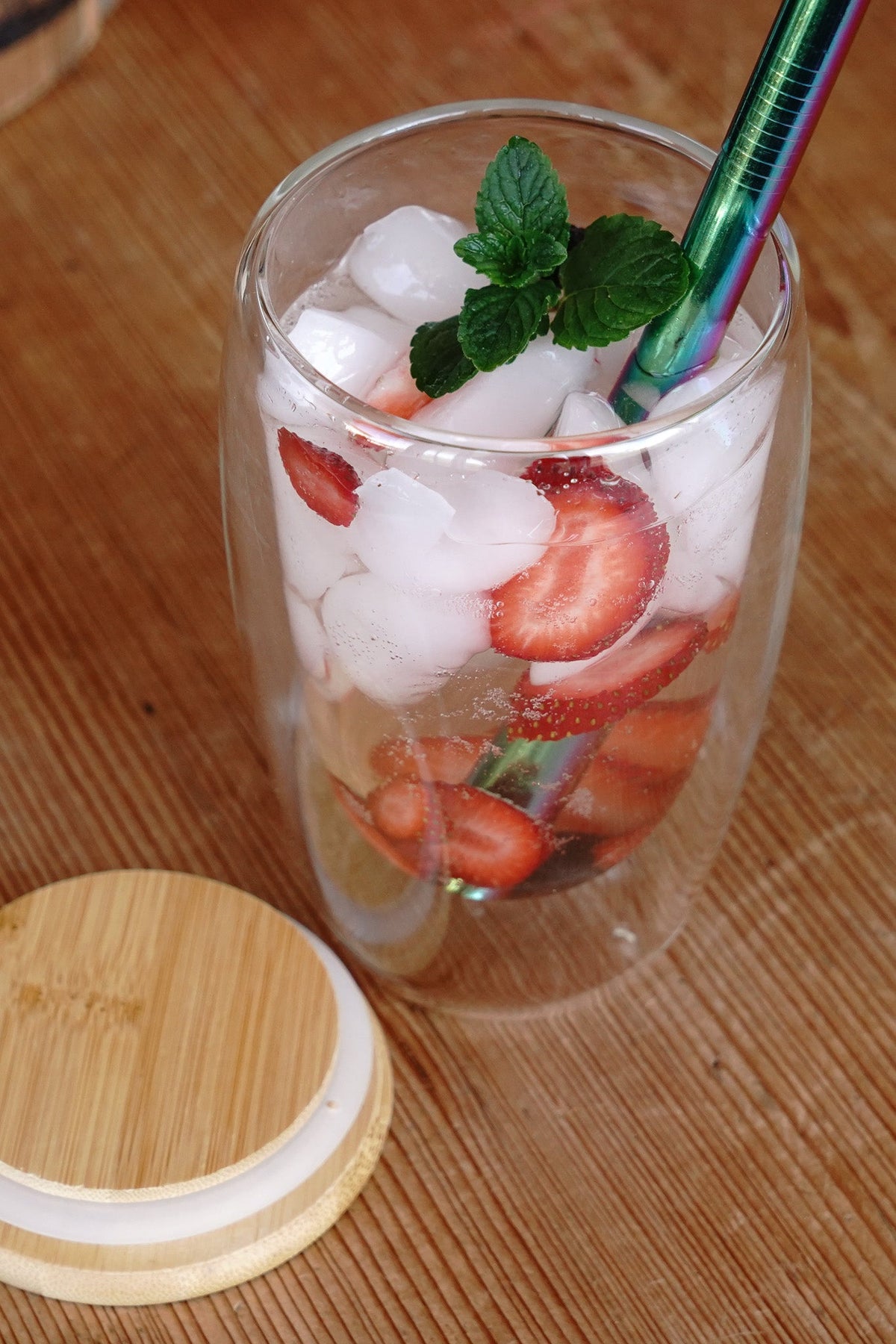 15oz Double-Walled Glass Mug