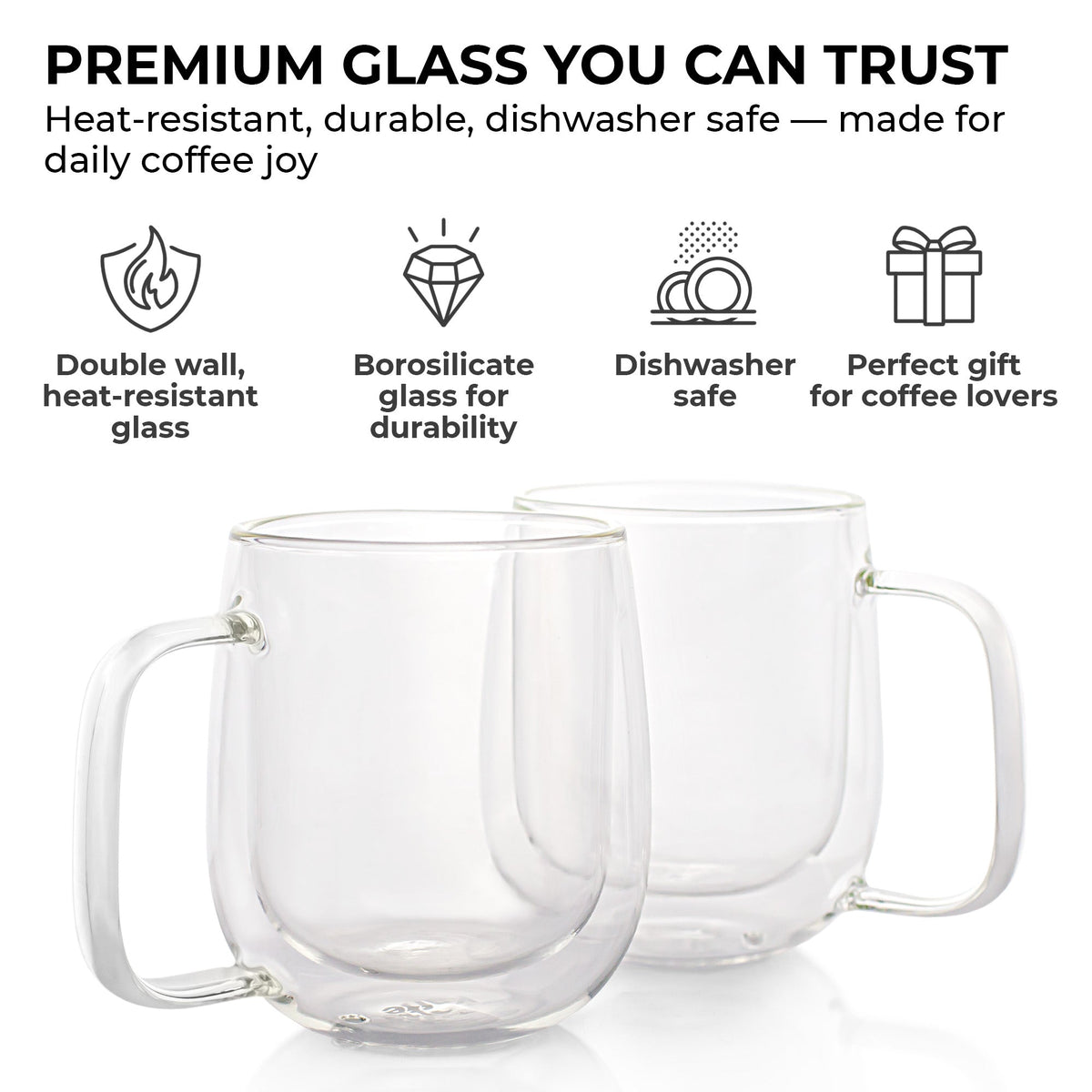 10oz Coffee Mug Set of (2)