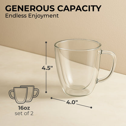 16oz Coffee Mug Set of (2)