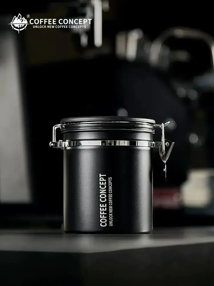Airtight Coffee Canister with One Way CO₂ Valve