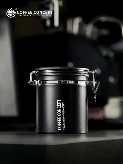 Airtight Coffee Canister with One Way CO₂ Valve