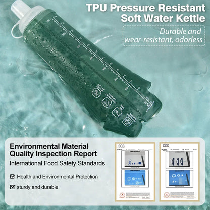 Collapsible Sport TPU Water Bottle