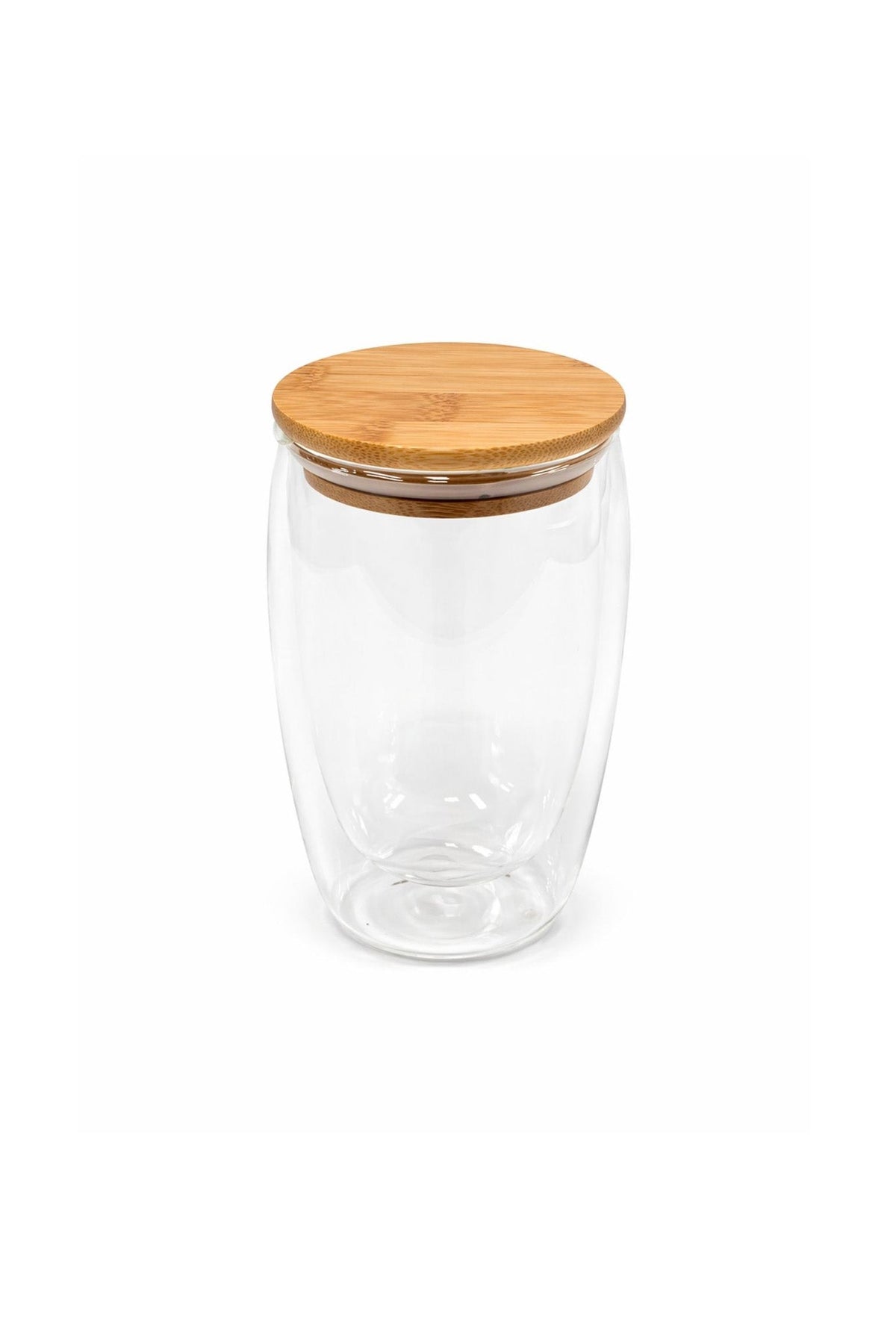 15oz Double-Walled Glass Mug