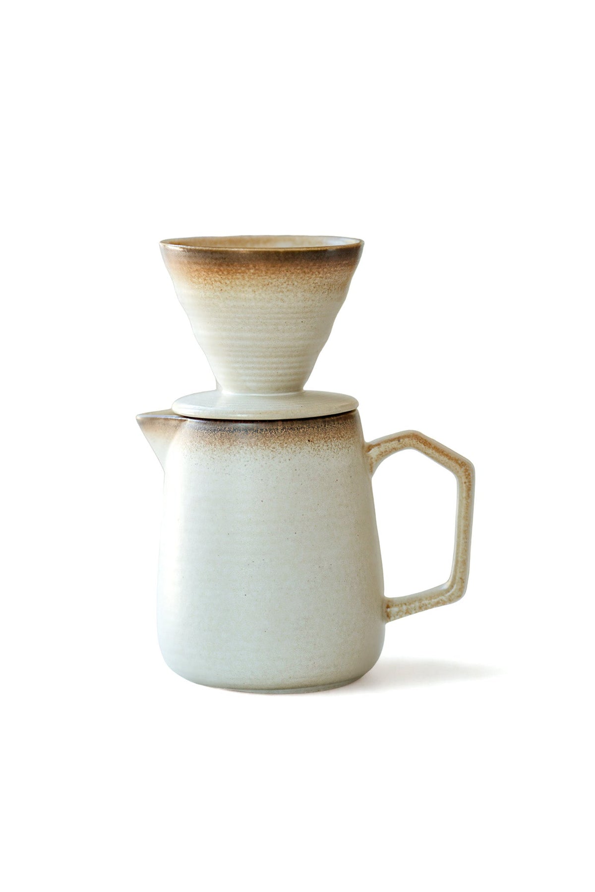 16oz Earthy Stoneware Pour Over Set