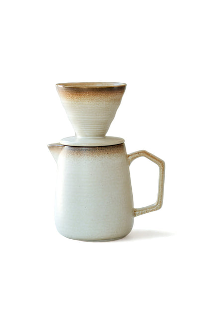 16oz Earthy Stoneware Pour Over Set