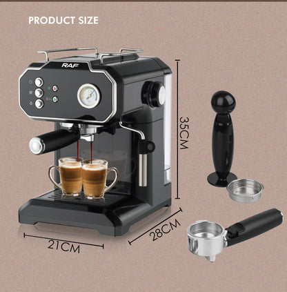 Semi Automatic Steam Milk Coffee Machine